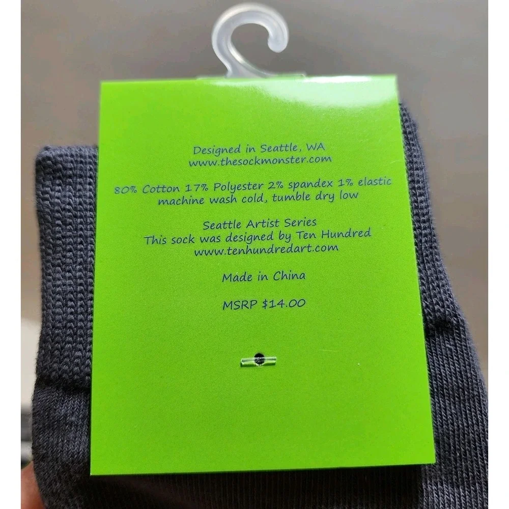 Teen/Mens Mixed Sock Bundle 5 Pairs Mid-Knee All NEW Great as Stocking Stuffers!